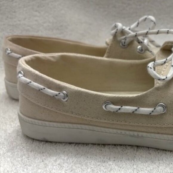 Madden Girl 'Galley' canvas boat shoe/sneaker NWOT Size 8-1/2 - Picture 3 of 8